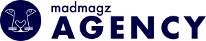 Madmagz agency_Logo-Bleu