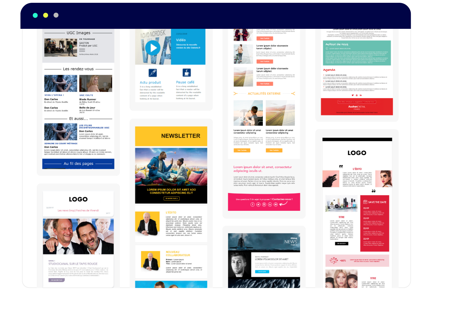 Créer newsletter interne_Maquette_Madmagz agency